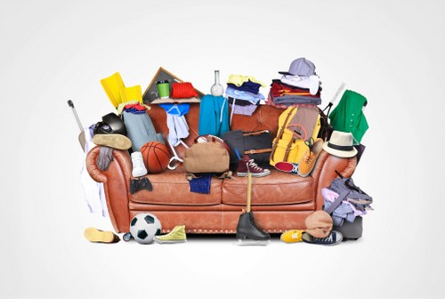 Residents participating in Neasden's waste recycling program