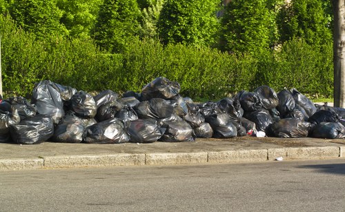 Neasden council office handling waste regulations
