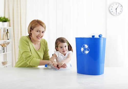 Skip delivery and collection in Neasden