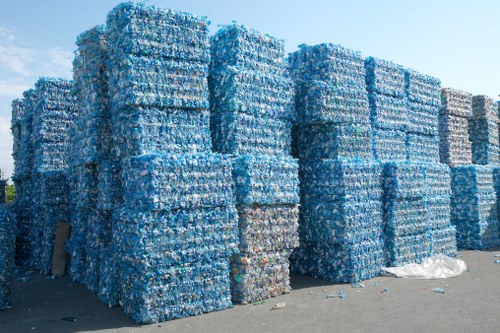 Recycling construction materials in Neasden waste clearance process